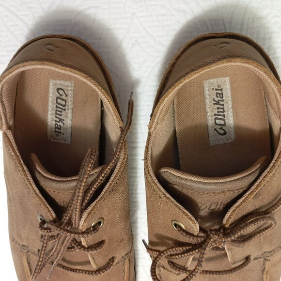 Olukai Hamakuapoko Mens Leather Lace-Up Shoes US 9.5 EU 42.5 Casual & Durable - Picture 9 of 10